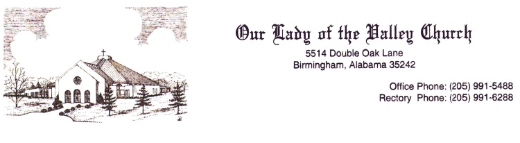 Our Lady of the Valley logo
